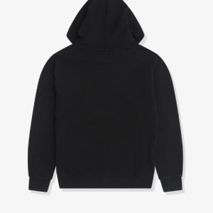 CDG Printed Logo Hoodie Black