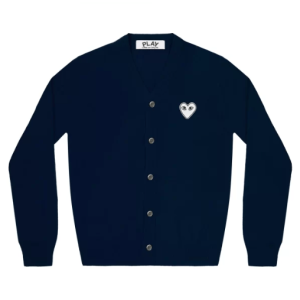PLAY MENS CARDIGAN WHITE
