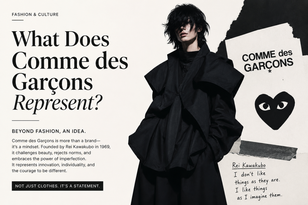 What Does Comme des Garçons Represent?